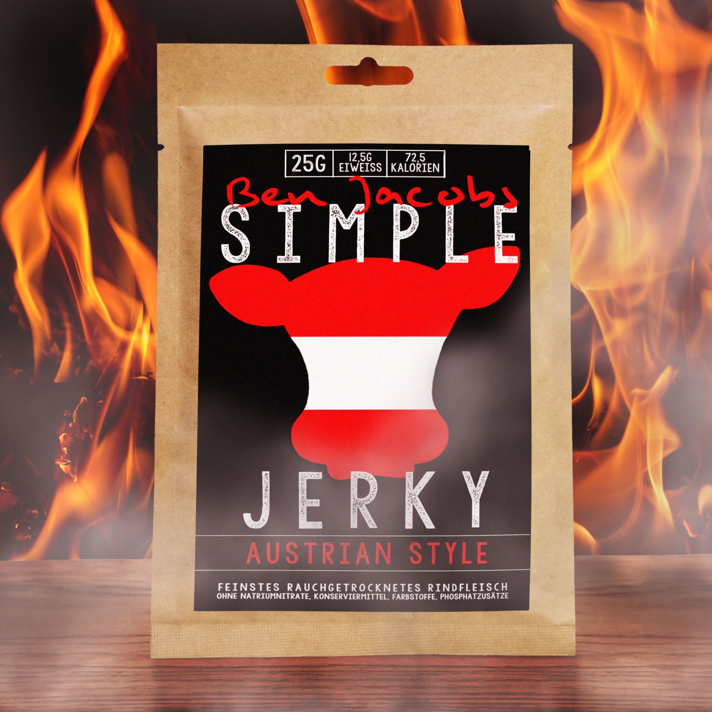 Simple Jerky - Austrian Style (25g)