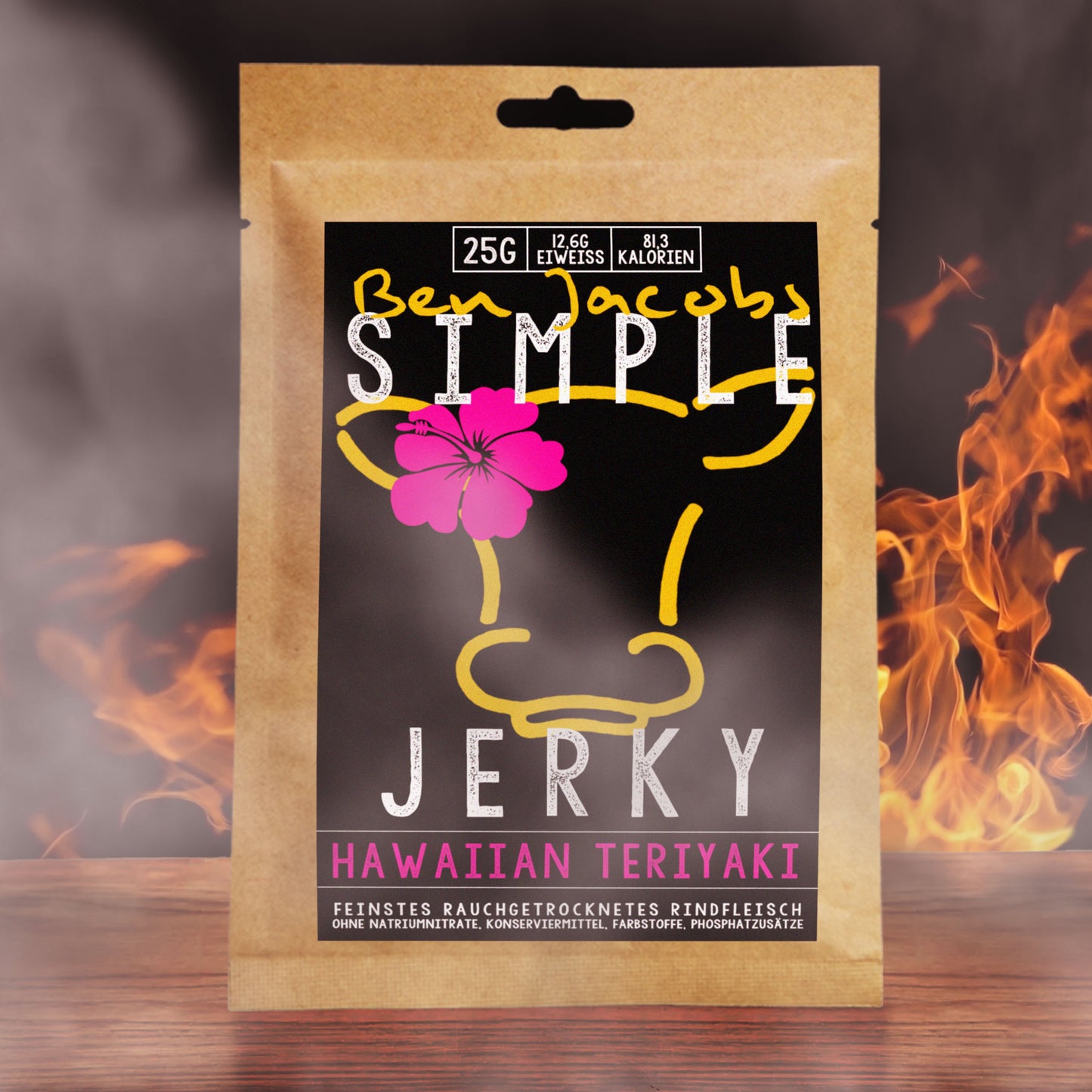 Simple Jerky - Hawaiian Teriyaki (25g)